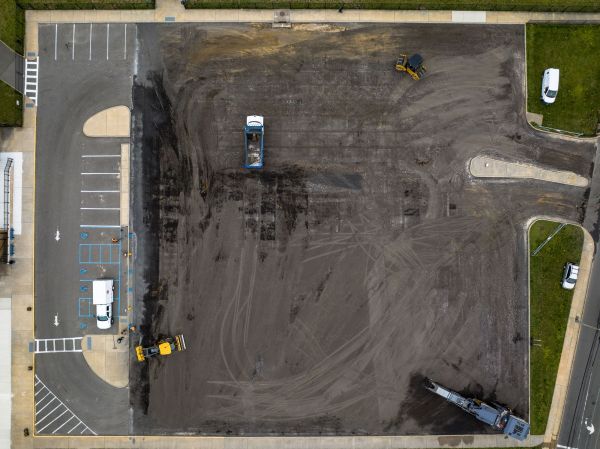 Parking Lot Excavation in Vallejo