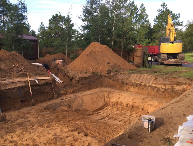 Pool Site Excavation